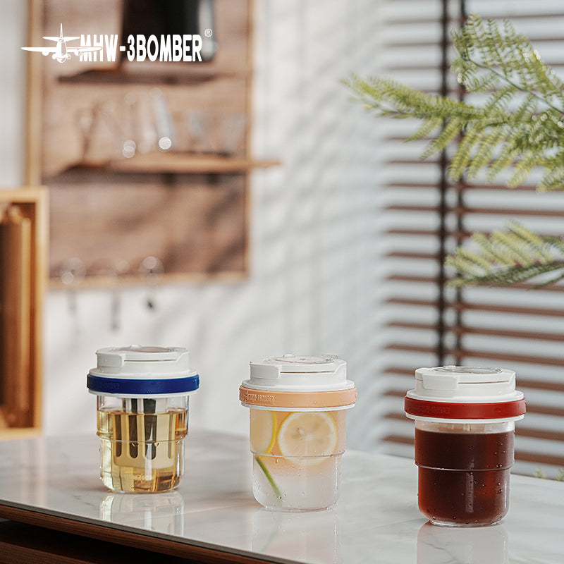 MHW-Ice Cool Portable Cold Brew Cup Red-530ml