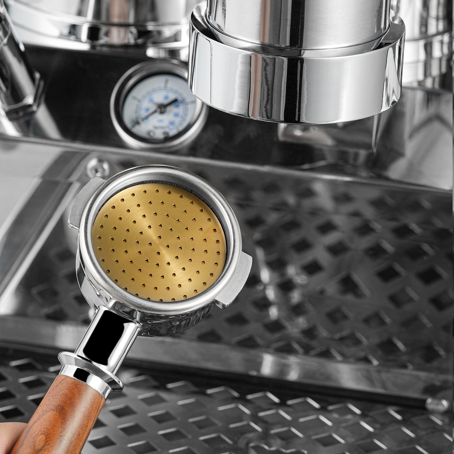 MHW-ESPRESSO PUCK SCREEN 58.5MM-GOLD