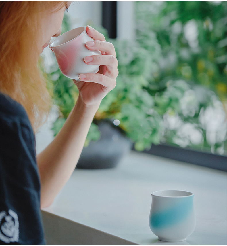 MUVNA-Ceramic cup-blue
