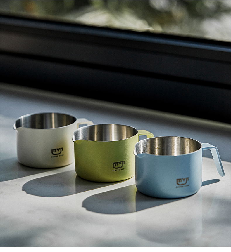 MUVNA-Measuring Cup Espresso cup-stainless steel-green-100ml