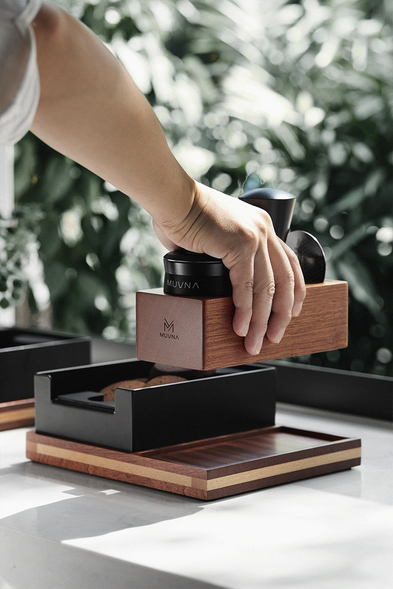 MUVNA-SOLID WOOD POWDER BOX - 51/53/58MM