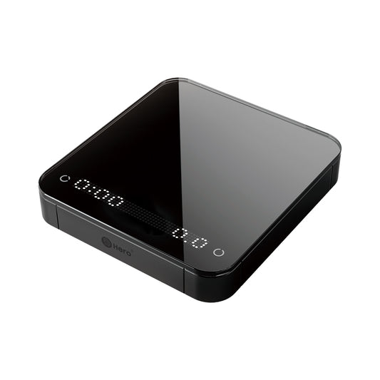 HERO-COFFEE SCALE BLACK WITH SILICON PAD