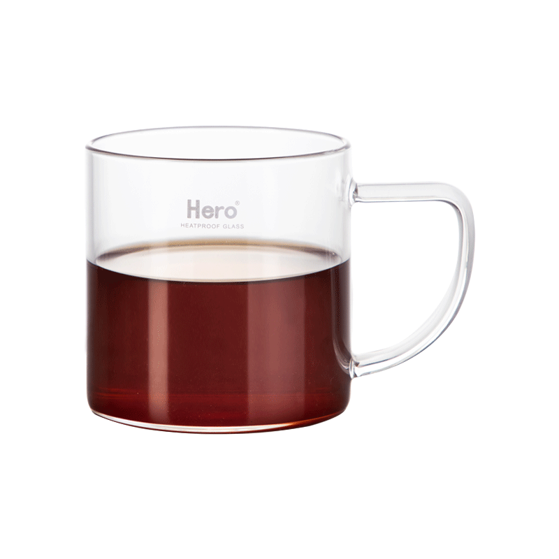 Hero Glass Cup 220ml-Clear