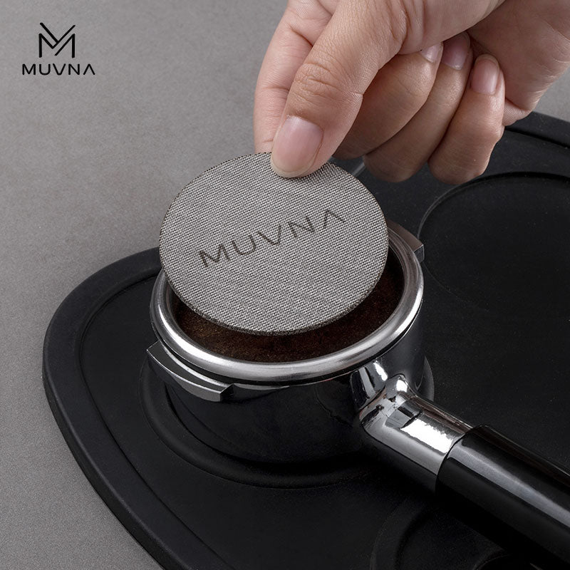 MUVNA-ρduality espresso puck screen-58mm—two-layer