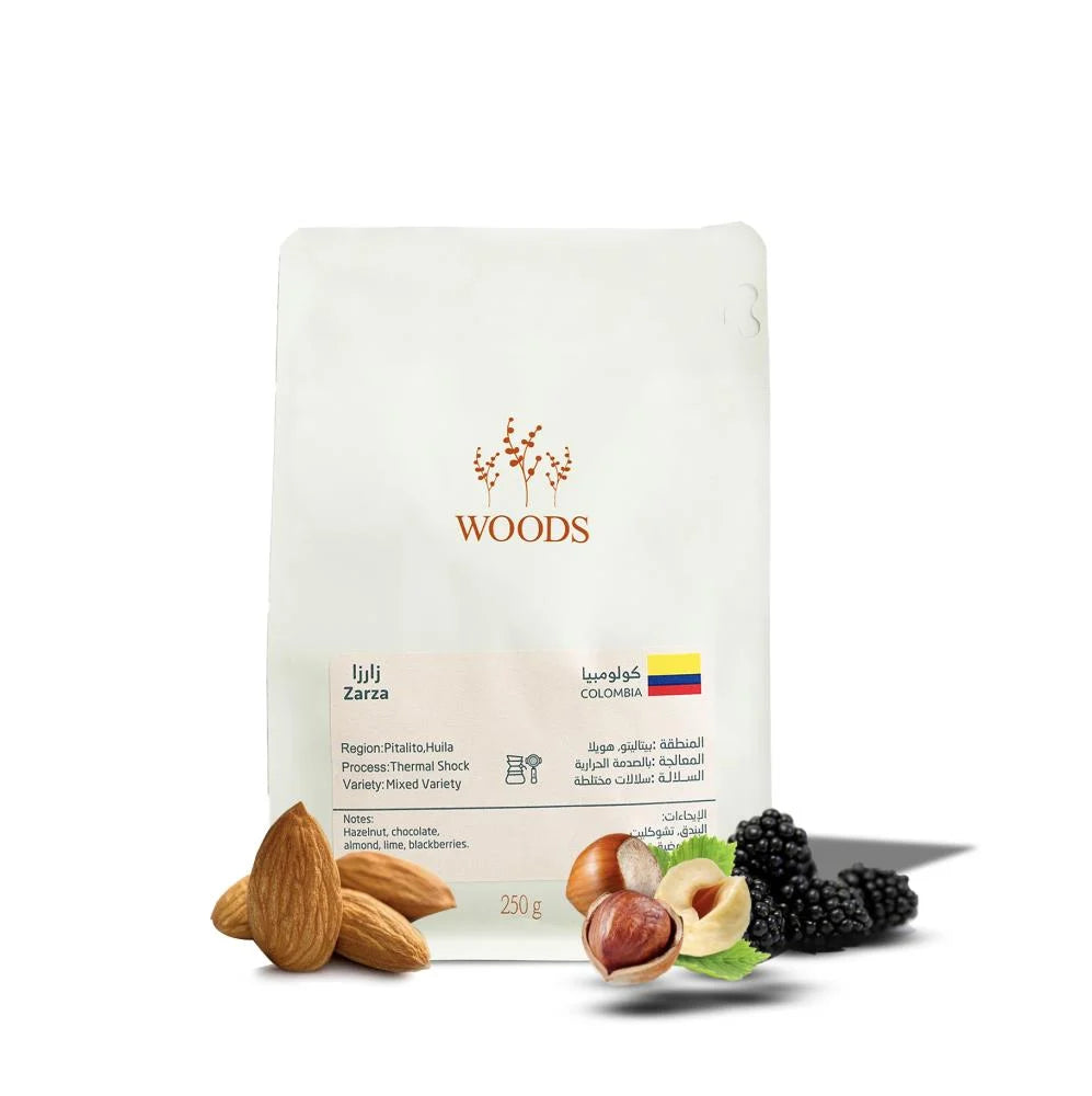 WOODS - COLOMBIA ZARZA 250G