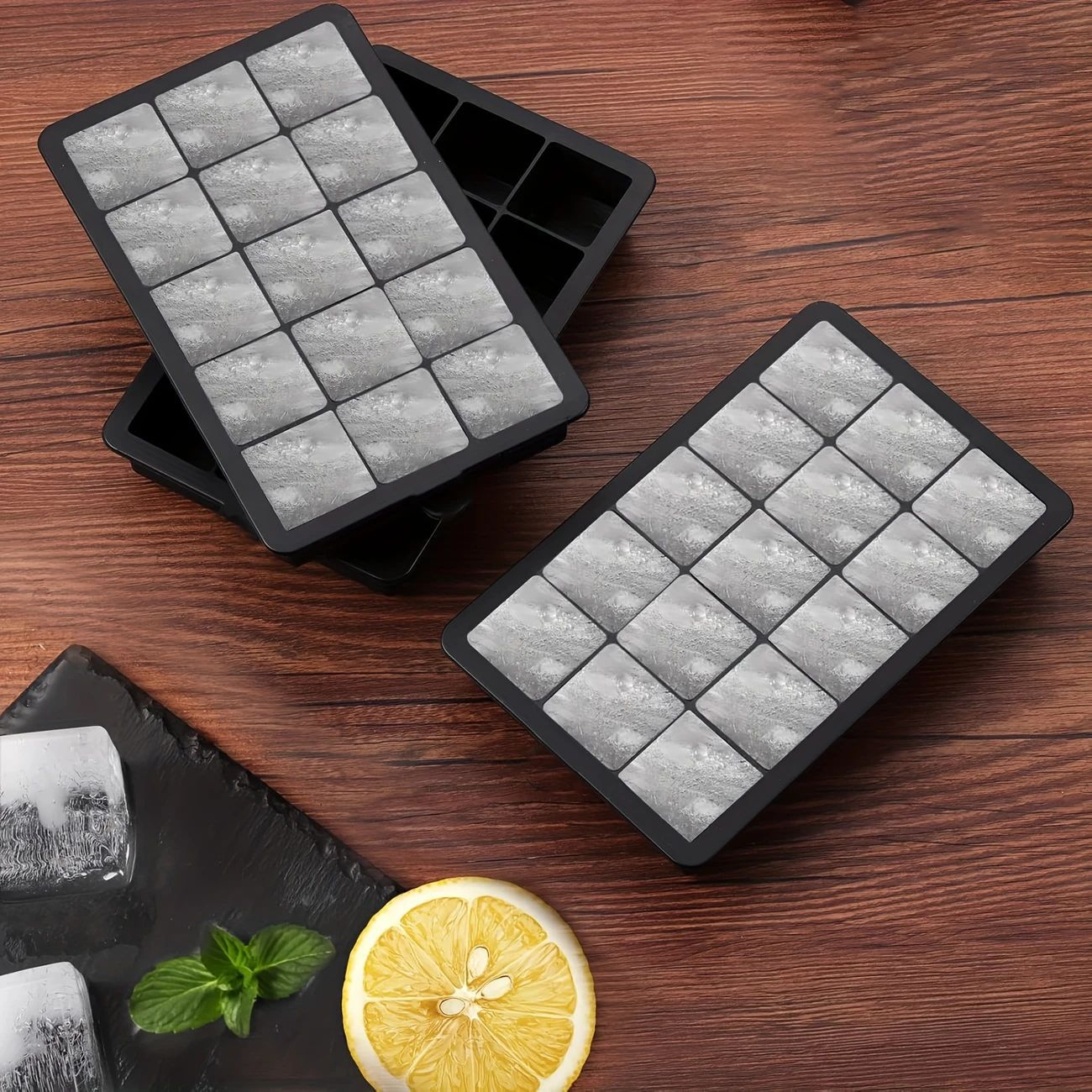 15 HOLE SQUARE ICE MOLD SILICON