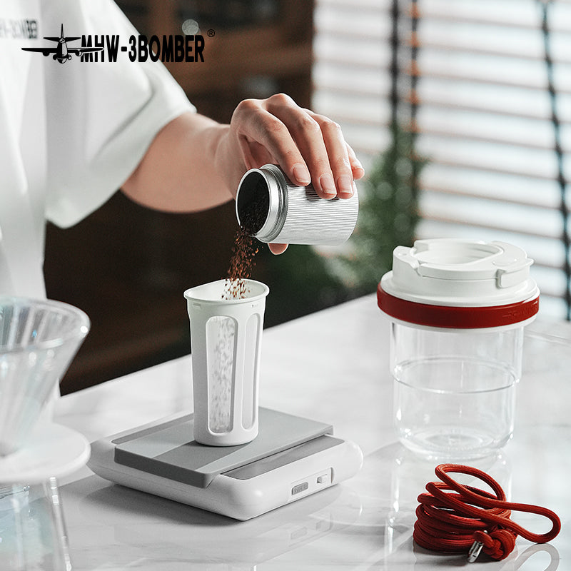 MHW-Ice Cool Portable Cold Brew Cup Peach-530ml