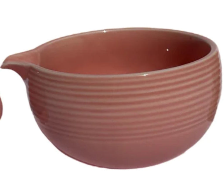 MATCHA BOWL WITH SPOUT - PINK 2