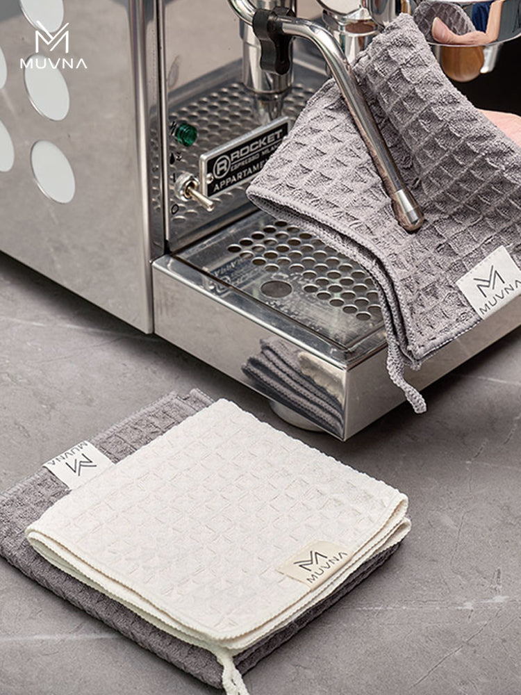 MUVNA- Waffle towel-white-30*30