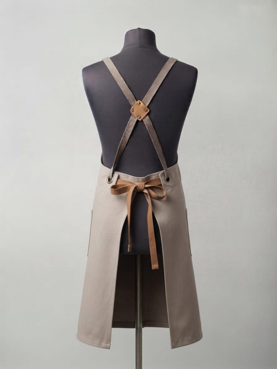 BARISTA APRON - GREY 1
