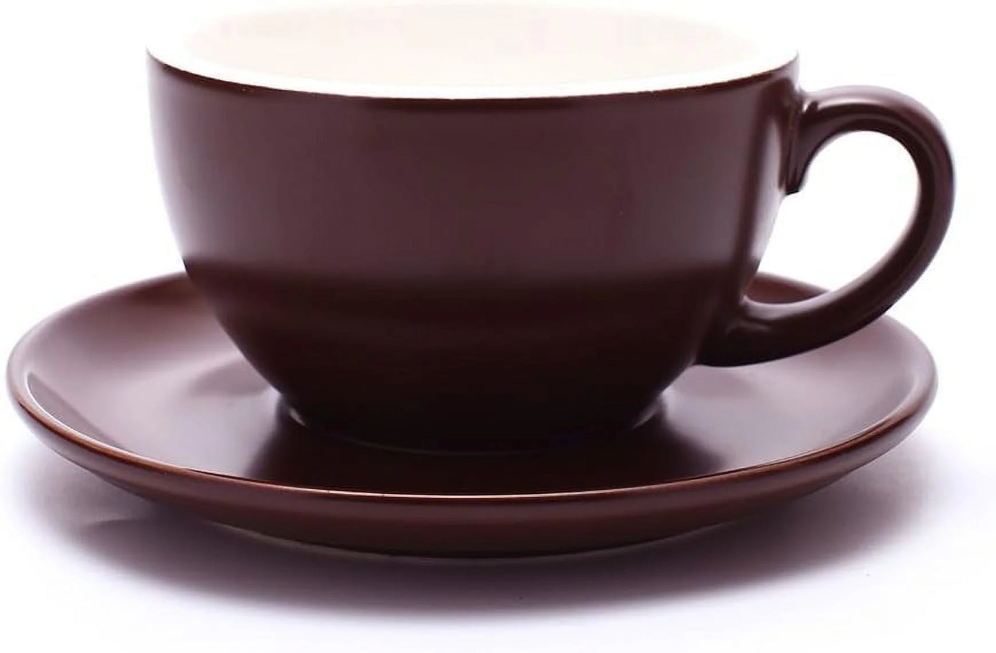 LATTE ART MATT BROWN CUP - 220ML