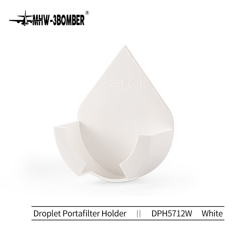 MHW-DROPLET PORTAFILTER HOLDER -WHITE