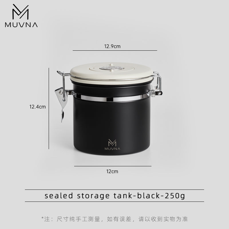 MUVNA-SEALED STORAGE TANK BLACK -250 ML