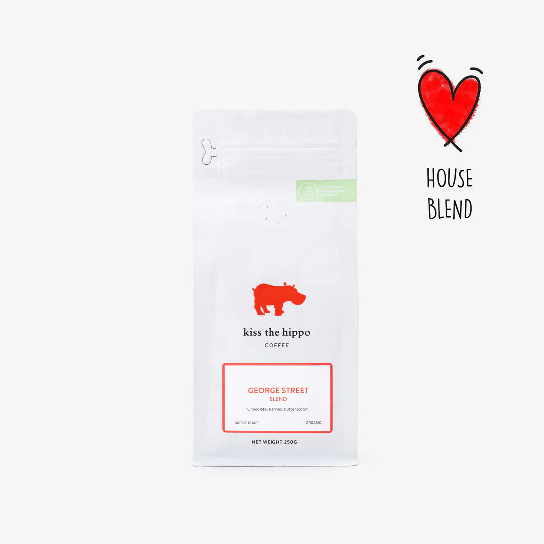 Kiss The Hippo - GEORGE STREET BLEND250g