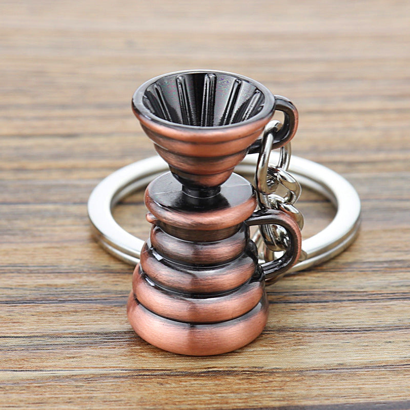 DRIP SET KEYCHAIN - COPPER