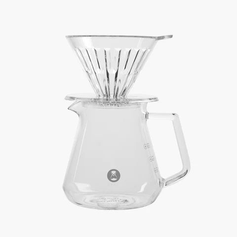TIMEMORE - CRYSTAL EYE BREWER SET PCTG DRIPPER 01 TRANSPARENT