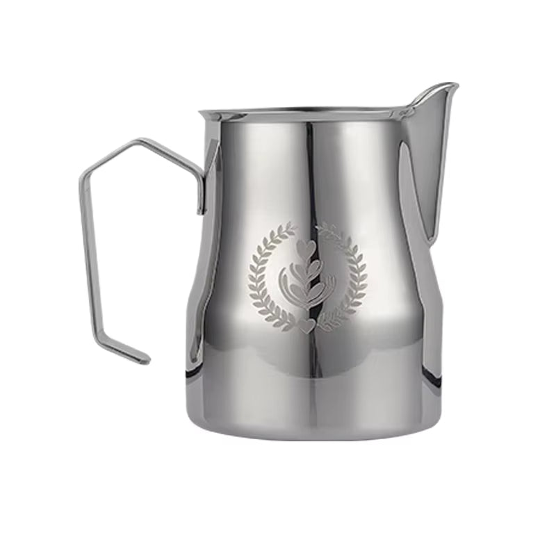 MUVNA-MILK FROTHING PITCHER - SILVER COLOUR-450ML