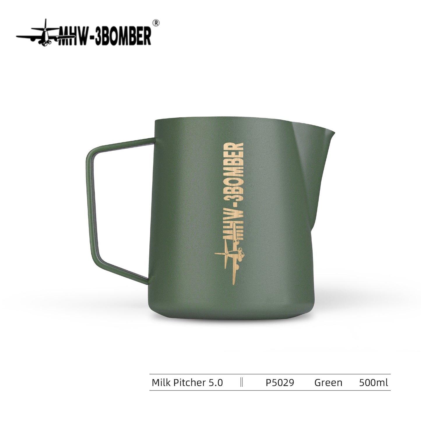 MHW-Milk pitcher 5.0 500ml-Wilderness Green