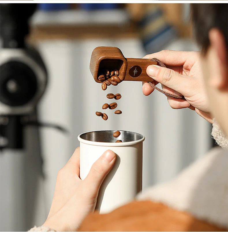 MHW-Jove solid wood measuring spoon walnut-10g