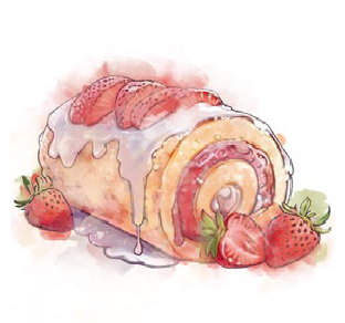 THE COFFEE FACTORY: COLOMBIA - STRAWBERRY ROLL 250G