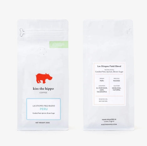KISS THE HIPPO - LAS ETIOPES FIELD BLEND - PERU 250G