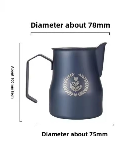 MUVNA-MILK FROTHING PITCHER PRUSSIAN BLUE - 350ML