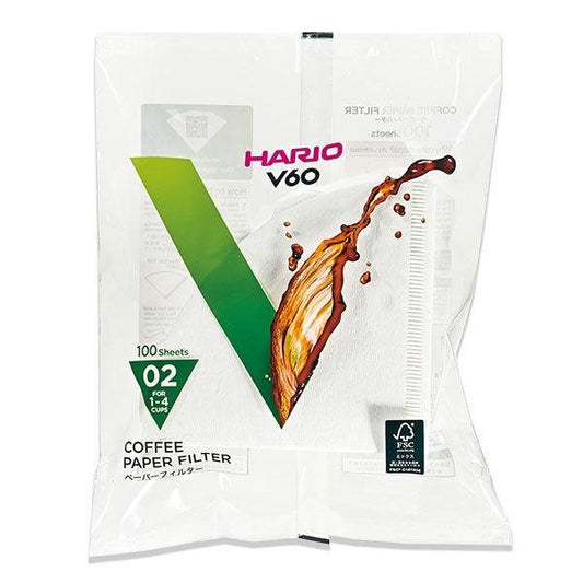 Hario V60 02 FILTERS (V60) 100PCS