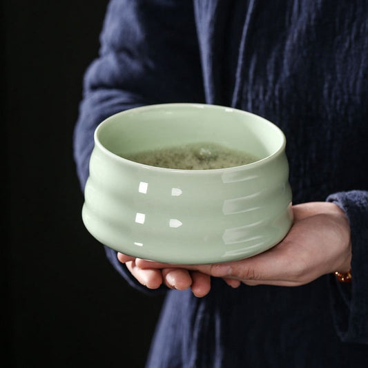 MATCHA BOWL - CYAN GREEN