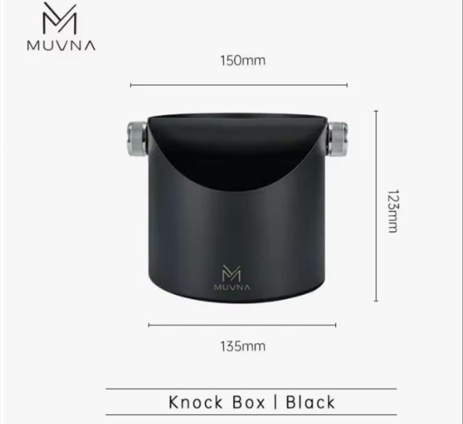 MUVNA - ANGLED KNOCK BOX BLACK