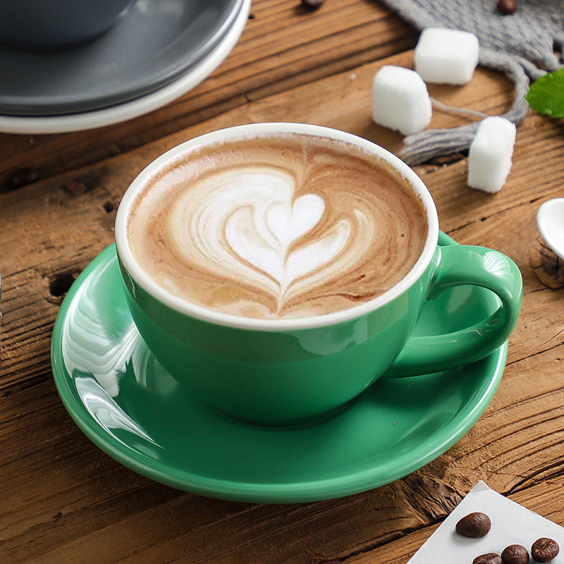 LATTE ART CYAN -GREEN CUP -150ML