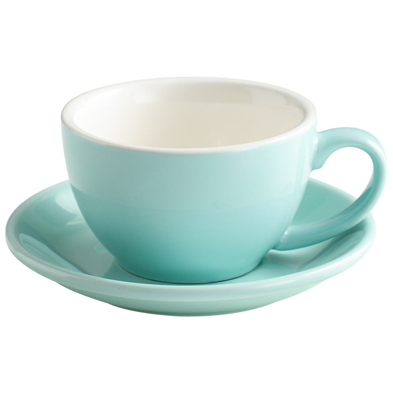 LATTE ART LIGHT BLUE CUP - 250ML