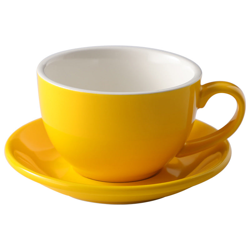LATTE ART YELLOW CUP - 350ML