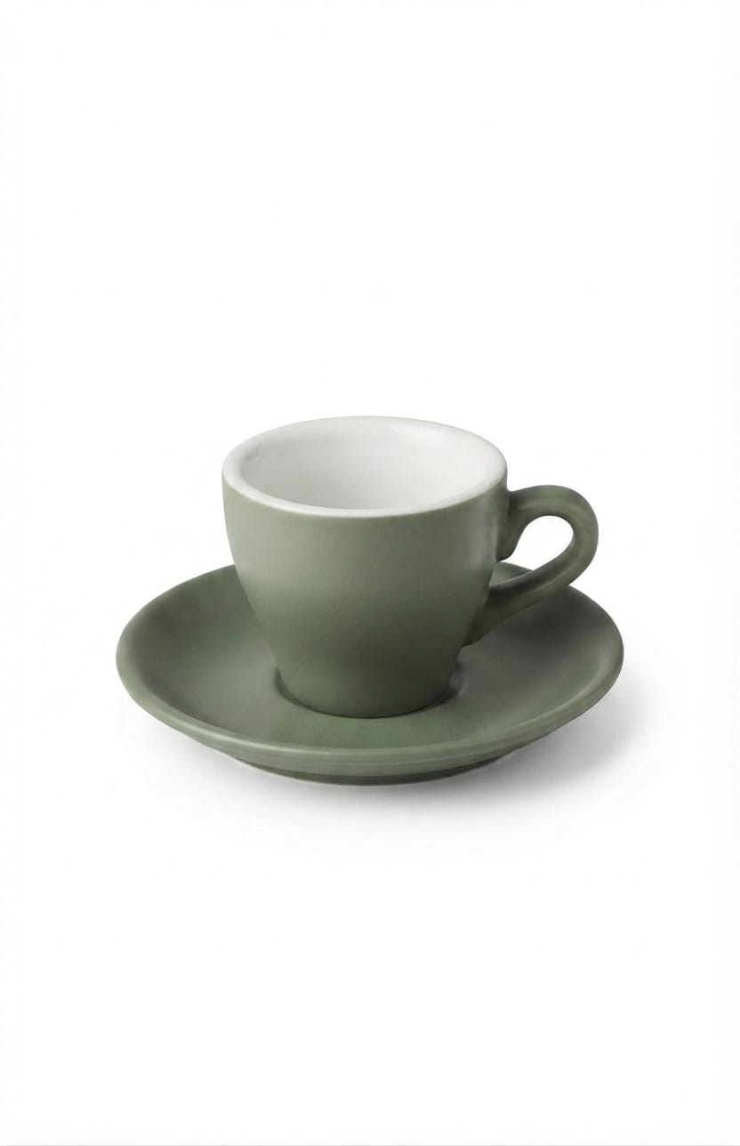 CUP 80ML- OLIVE GREEN