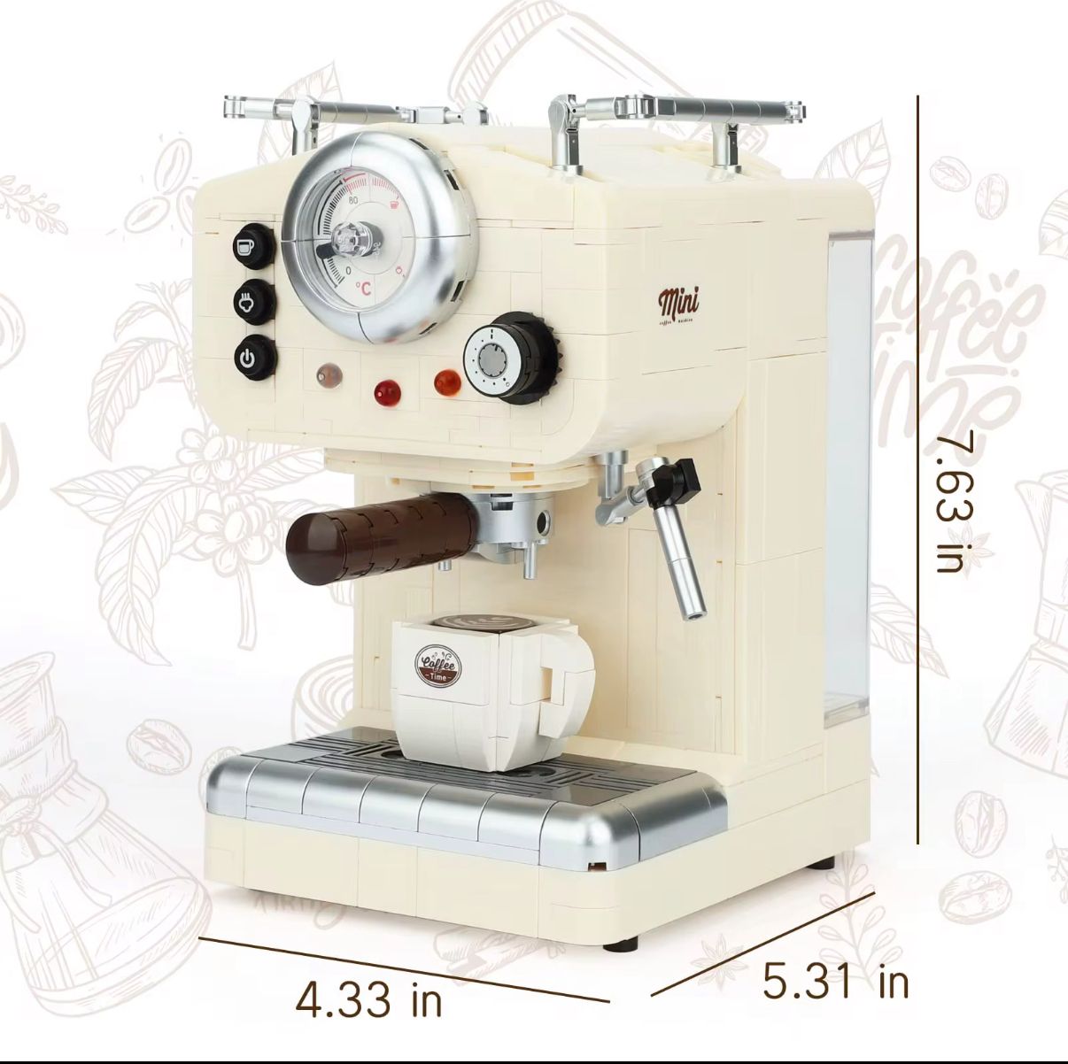 COFFEE MACHINE BLOCK SET 2