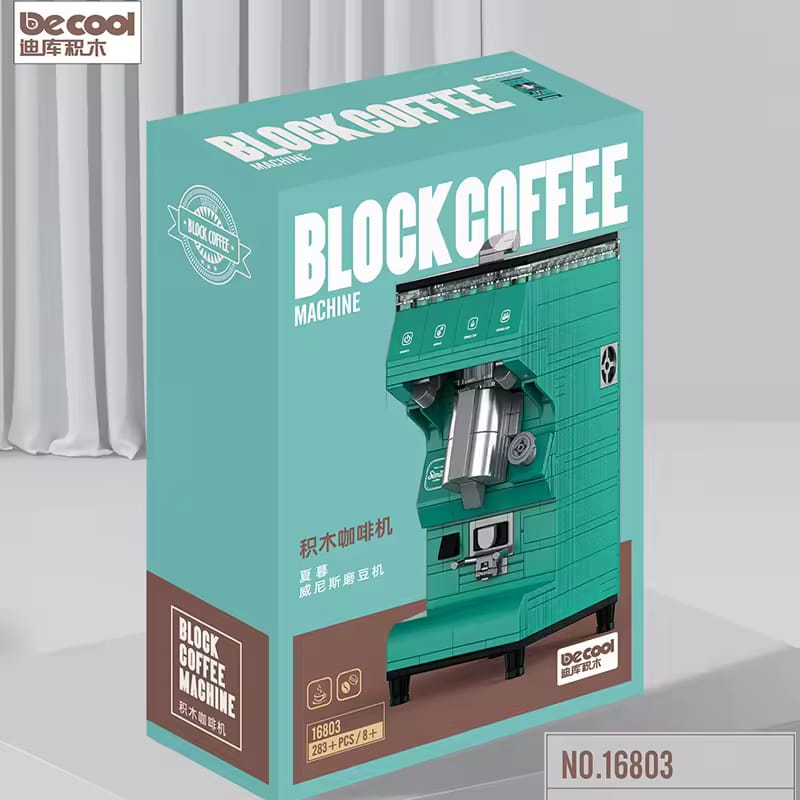 COFFEE MACHINE BLOCKS SET 4