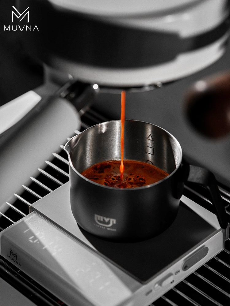 MUVNA - MEASURING CUP-STAINLESS STEEL -100ML BLACK