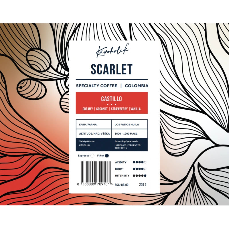 KAVOHOLIC - COLOMBIA SCARLET 200g