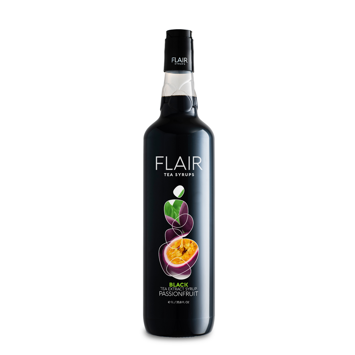FLAIR -BLACK TEA SYRUP PASSIONFRUIT CLASSIC PET 1LT