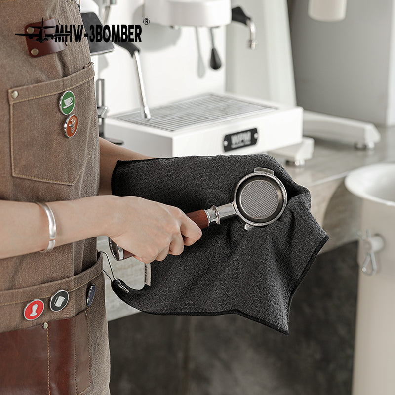 MHW-Hanging Ring Towel30*50cm-black