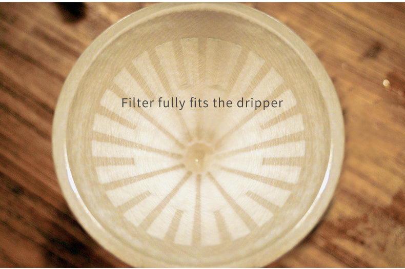 TIMEMORE- Crystal Eye Glass Dripper 01 PC Holder White