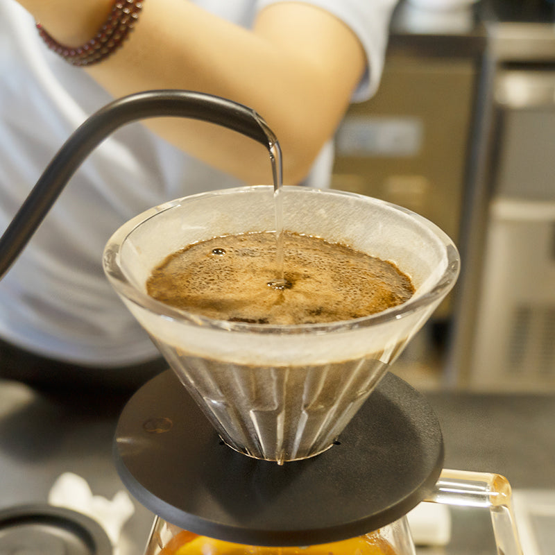 TIMEMORE- CRYSTAL EYE GLASS DRIPPER 01 PC HOLDER BLACK