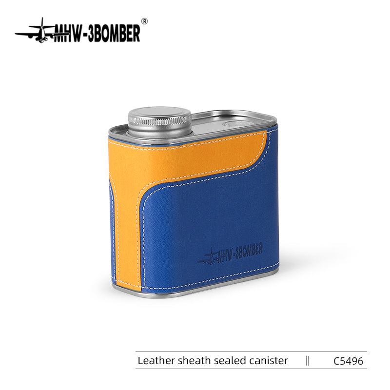 MHW-Leather sheath sealed canister