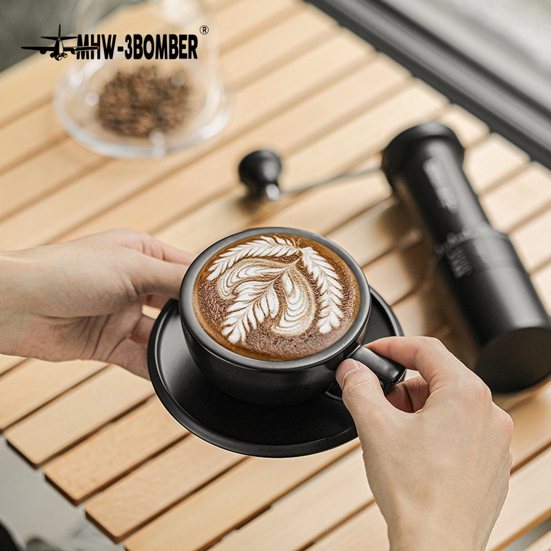 MHW-Ceramic Cup 280ml-black