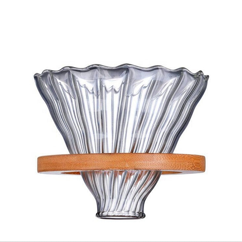 V60 Glass & Wood Dripper - 02