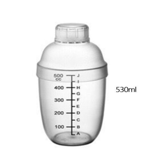 PLASTIC SHAKER 530 Ml