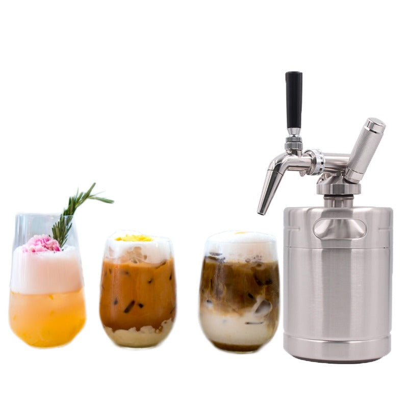 NITRO COLD COFFEE MAKER 2L - SILVER