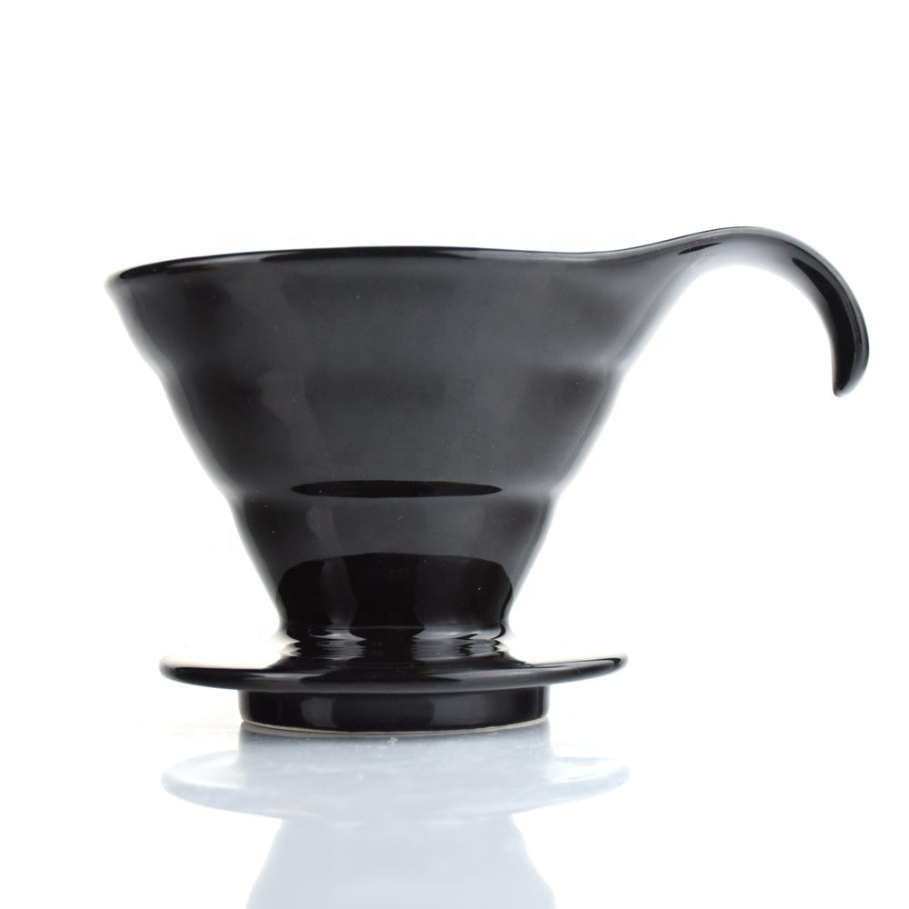 BLACK CERAMIC DRIPPER - 02