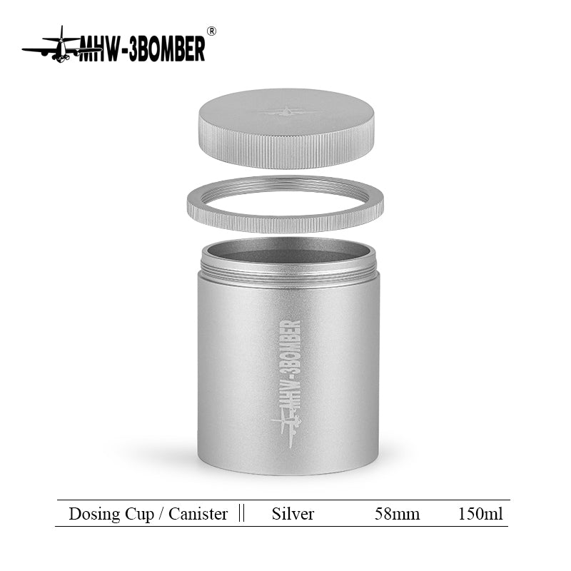 MHW-Coffee Dosing Cup150ml-silver