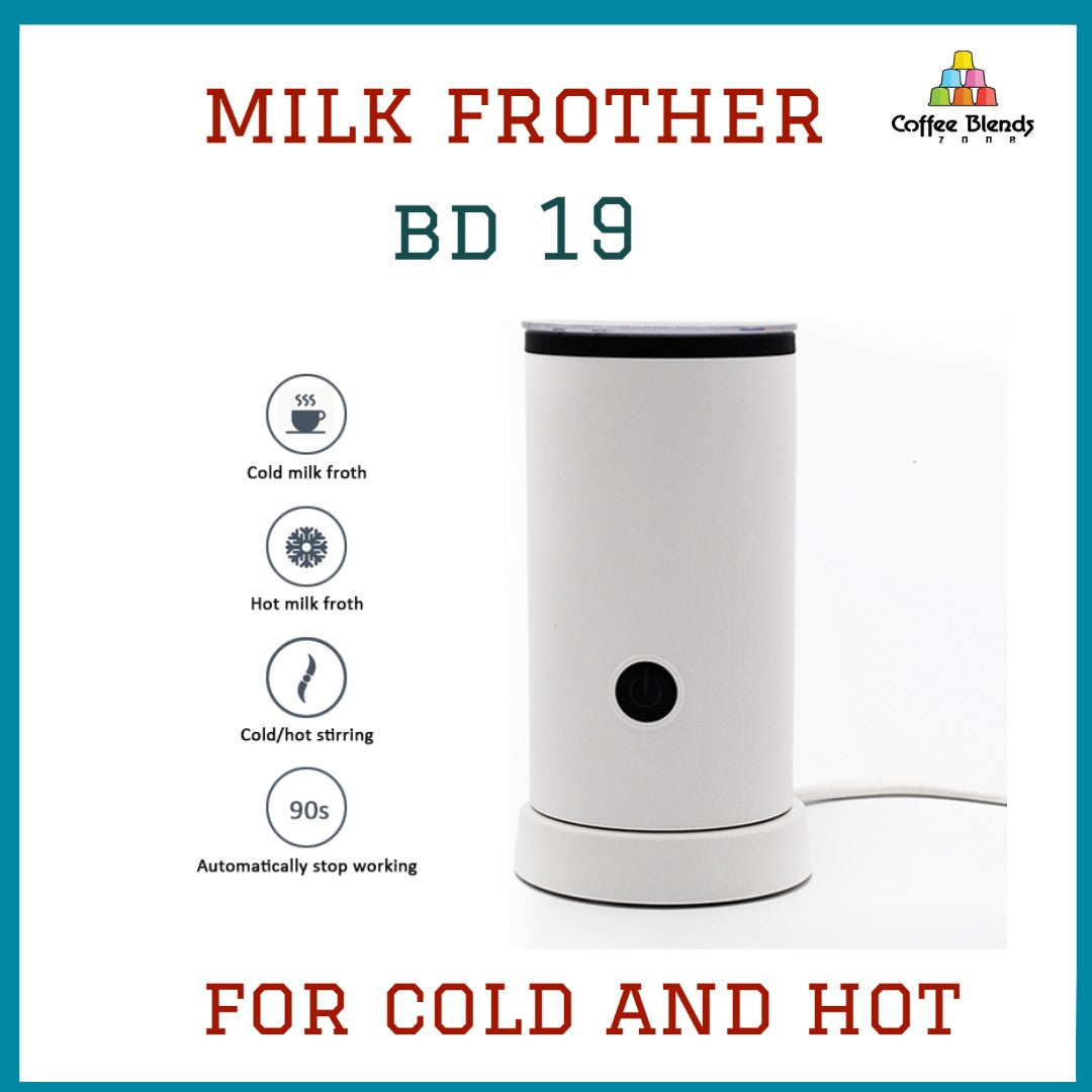 WHITE MILK FROTHER