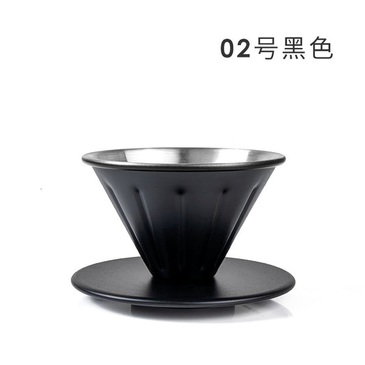 AIR FLOW- STAINLESS STEEL DRIPPER - BLACK 02